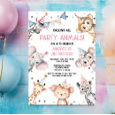Search for blue elephant birthday invitations Party animals