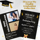 Search for twins graduation invitations Congratulations