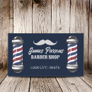 Search for mustache business cards Hairdresser