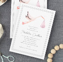 Search for stork invitations Elegant