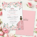 Search for pink quinceanera invitations 15th birthday party