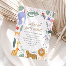 Search for tiger birthday invitations Wild one