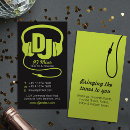Search for dj business cards Professional