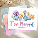 Search for i have moved postcards Watercolor