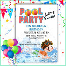 Search for lets make a splash invitations Summer