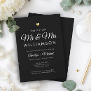 Search for future mr and mrs invitations Calligraphy