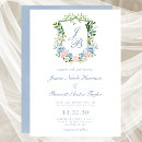 Search for watercolor crest wedding invitations Flowers