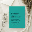 Search for seafoam wedding invitations Modern