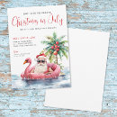 Search for beach christmas invitations Christmas in july party