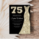 Search for 75th birthday Gold