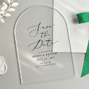Search for transparent wedding save the dates Simple