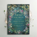 Search for enchanted sweet 16 invitations For her