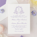 Search for lavender wedding invitations Formal