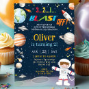 Search for girls outer space birthday invitations Boy