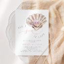 Search for ocean bridal shower invitations Watercolor