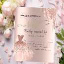 Search for rsvp birthday invitations Glitter