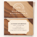 Search for rustic wood background business cards Professional carpenter