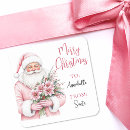 Search for cute pink christmas stickers For her
