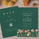 Search for wildflower wedding invitations Spring summer fall