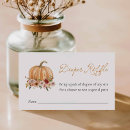 Search for pumpkin diaper raffle ticket For her