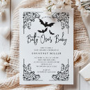 Search for batty bat invitations Spooky