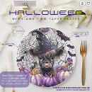 Search for highland cow plates Halloween