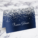 Search for navy blue place cards Contemporary