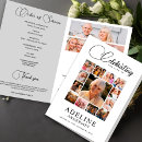 Search for obituary flyers Order of service