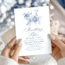 Search for french rococo invitations Dusty blue