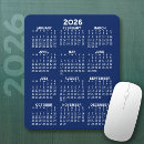 Search for calendar mousepads Minimal
