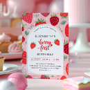 Search for berry sweet one 1st birthday invitations Summer