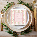 Search for vintage floral napkins Pink