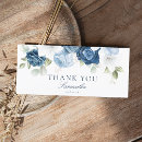 Search for mini thank you cards Dusty blue