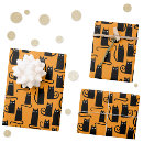 Search for orange and black wrapping paper Fun