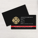 Search for fire department business cards Professional