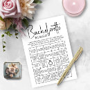 Search for bachelorette bingo Modern