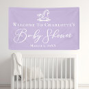 Search for purple baby shower banners Modern