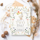 Search for wildflowers birthday invitations Girl