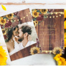Search for red sunflower wedding invitations Burgundy red roses