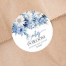 Search for dusty blue baby shower Baby in bloom