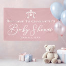 Search for baby girl shower banners Simple
