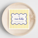 Search for blue lemon napkins Stripes