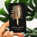 Search for palm leaf business cards Modern