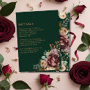 Search for emerald green gold invitations Botanical