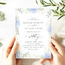 Search for light blue wedding invitations Classic