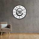 Search for company logo clocks Business gift