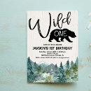Search for mountain birthday invitations Rustic