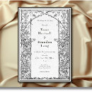Search for gothic wedding invitations Elegant