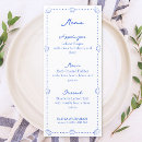 Search for nautical wedding menus Simple
