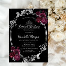 Search for burgundy sweet 16 invitations Roses